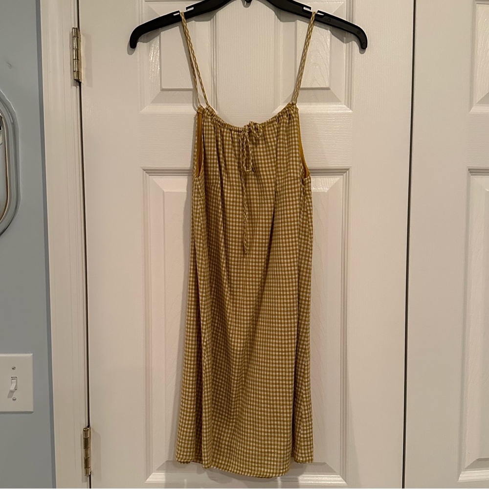 Urban outfitters checkered dress
